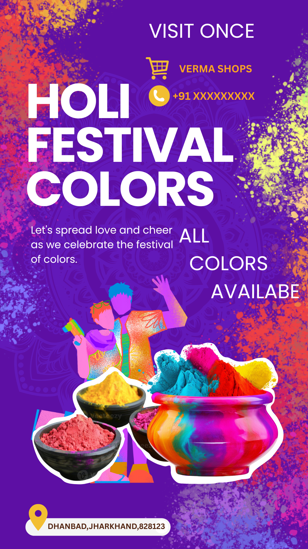 π¨ Holi Colors
