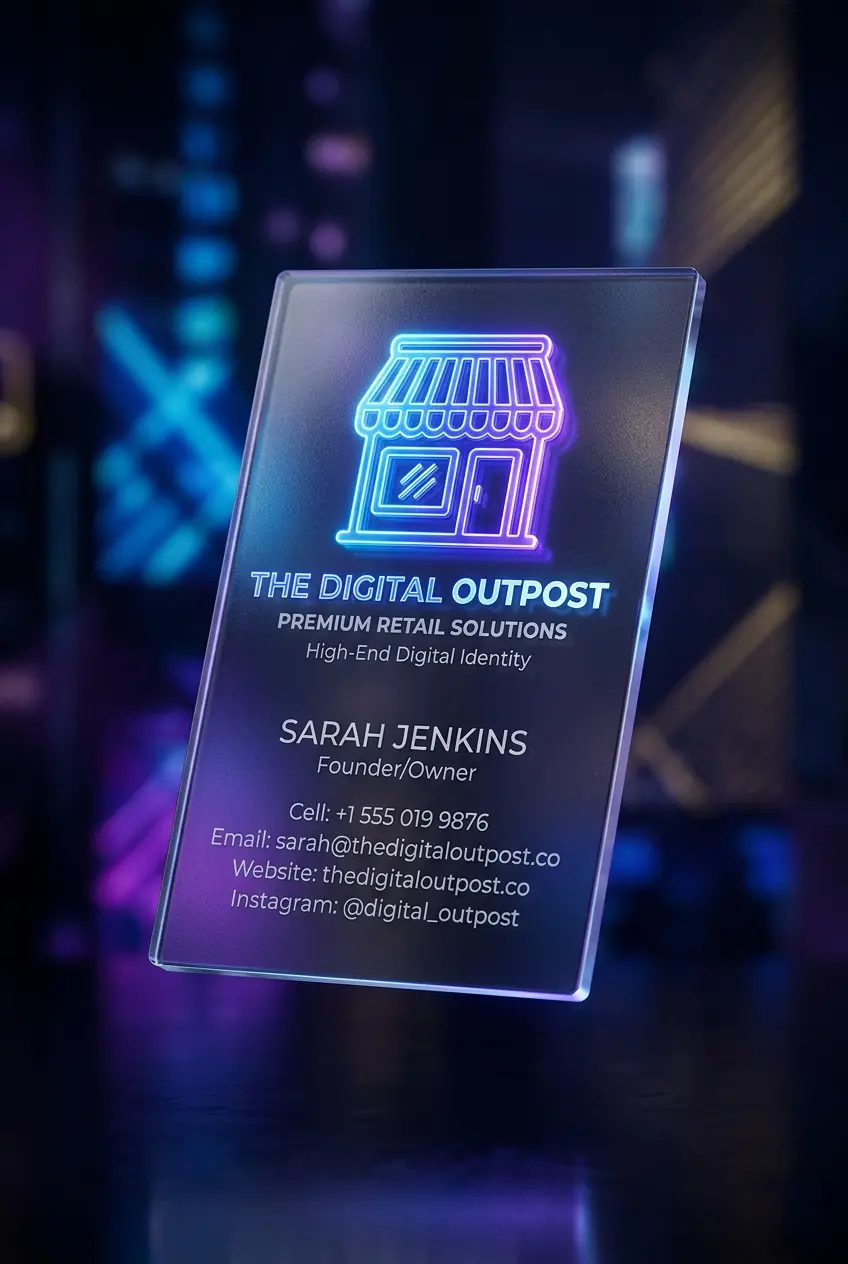 Premium Digital Visiting Cards
